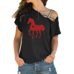 Heart horse shirt