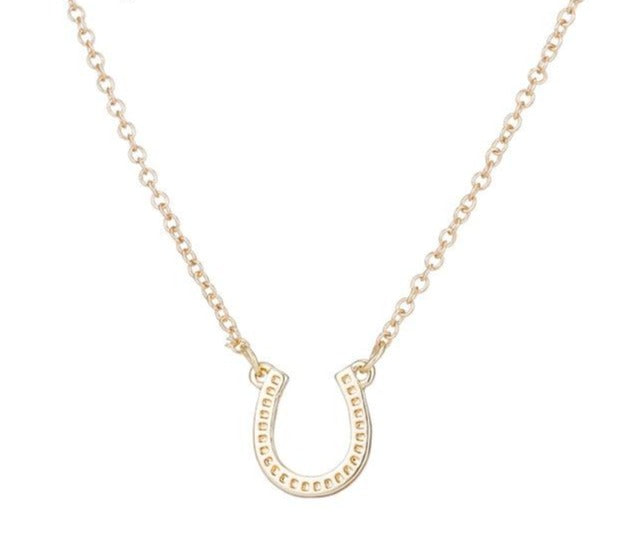 Lucky Horseshoe Necklace