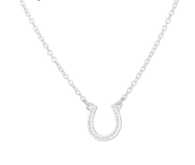 Lucky Horseshoe Necklace