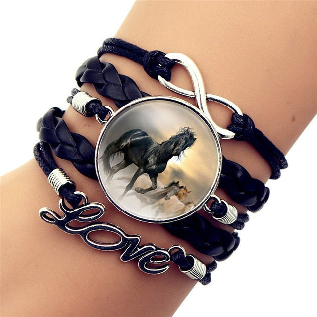 Vintage Horse Bracelet