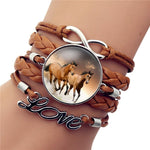 Vintage Horse Bracelet