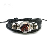 PU Leather Horse Bracelet