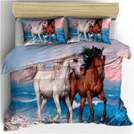 Running horse bedding set