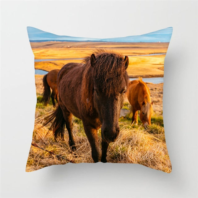 Horse Cushion Pillowcases