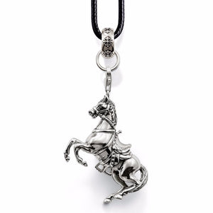 3D horse pendant necklace