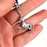 3D horse pendant necklace