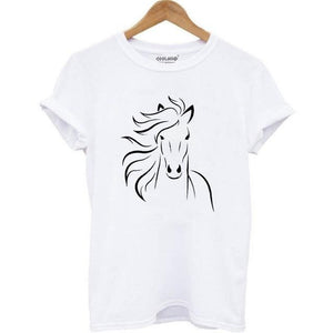 Horse printed shirt